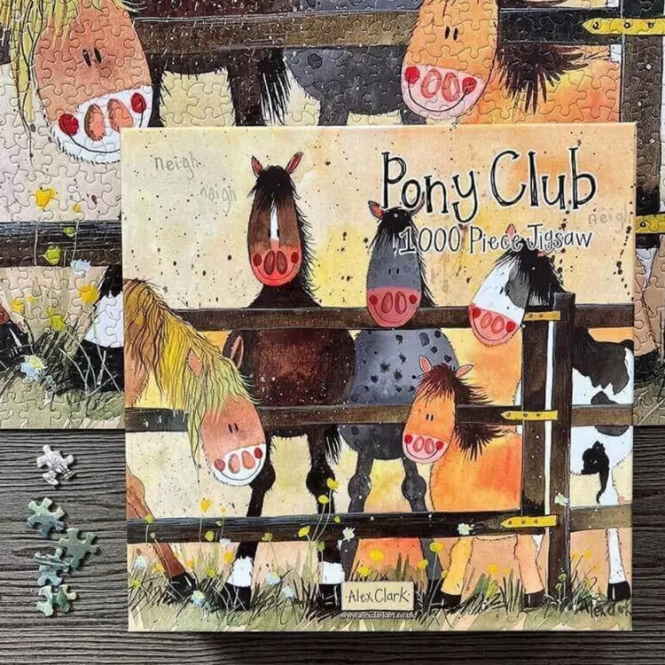 Alex Clark Animals & Wildlife* - Pony Club - 1000 Piece Jigsaw Puzzle