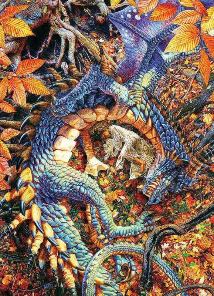 Cobble Hill Animals & Wildlife* - Abby'S Dragon - 1000 Piece Jigsaw Puzzle