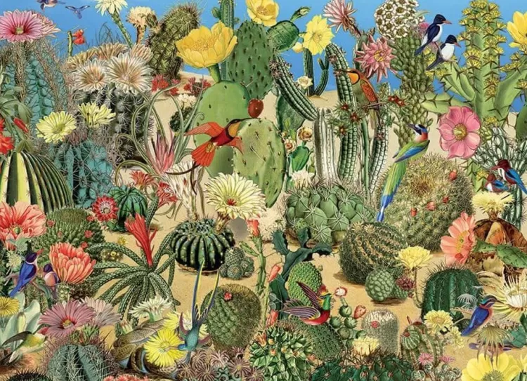 Cobble Hill Pastimes* - Cactus Garden - 1000 Piece Jigsaw Puzzle