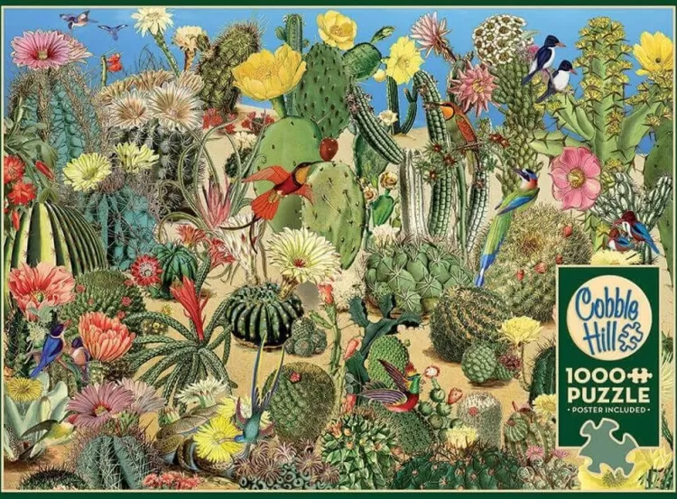 Cobble Hill Pastimes* - Cactus Garden - 1000 Piece Jigsaw Puzzle