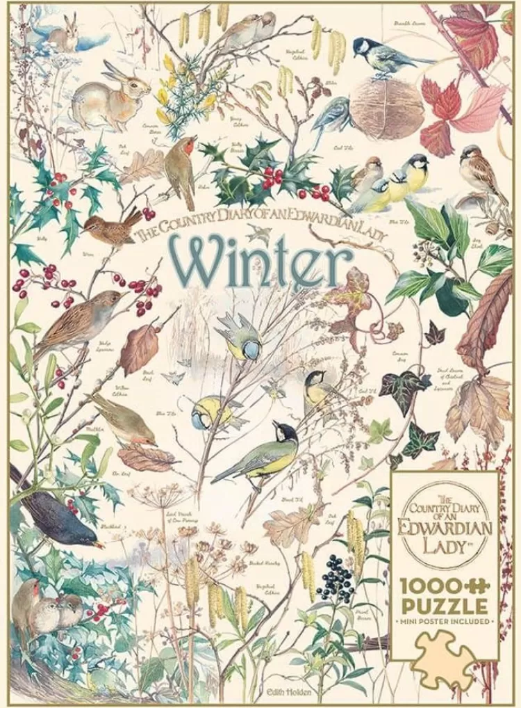 Cobble Hill Animals & Wildlife* - Country Diary Winter - 1000 Piece Jigsaw Puzzle