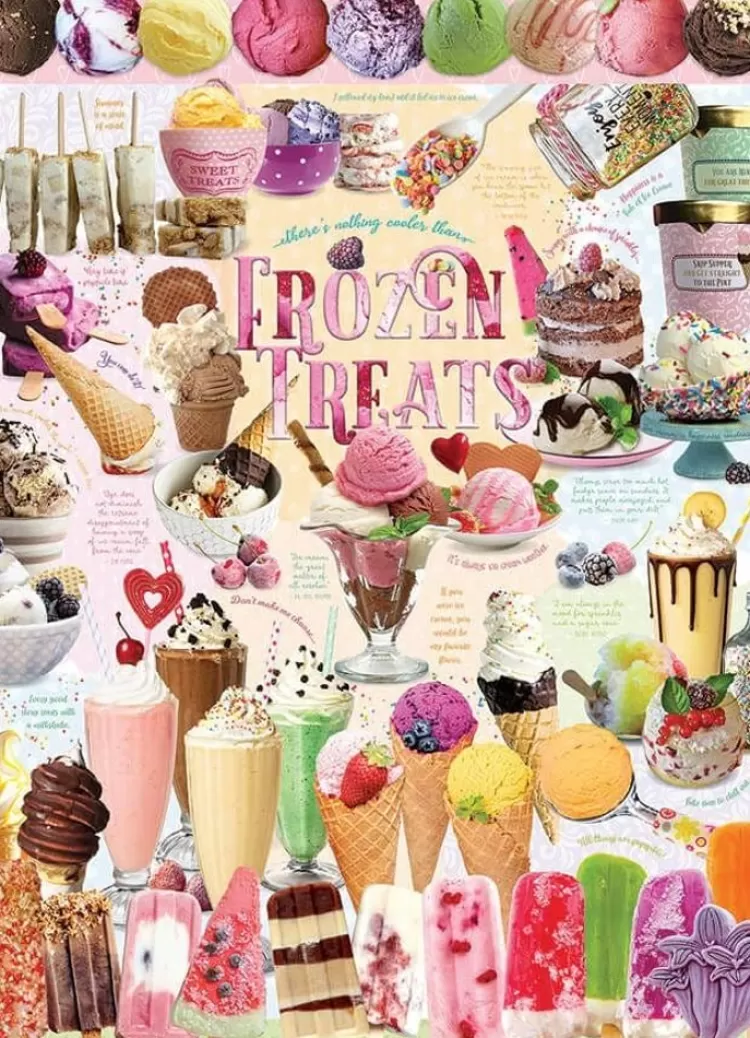 Cobble Hill Food & Drink* - Frozen Treats - 1000 Piece Jigsaw Puzzle