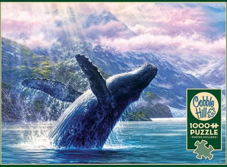 Cobble Hill Animals & Wildlife* - Leviathan Of Glacier Bay - 1000 Piece Jigsaw Puzzle
