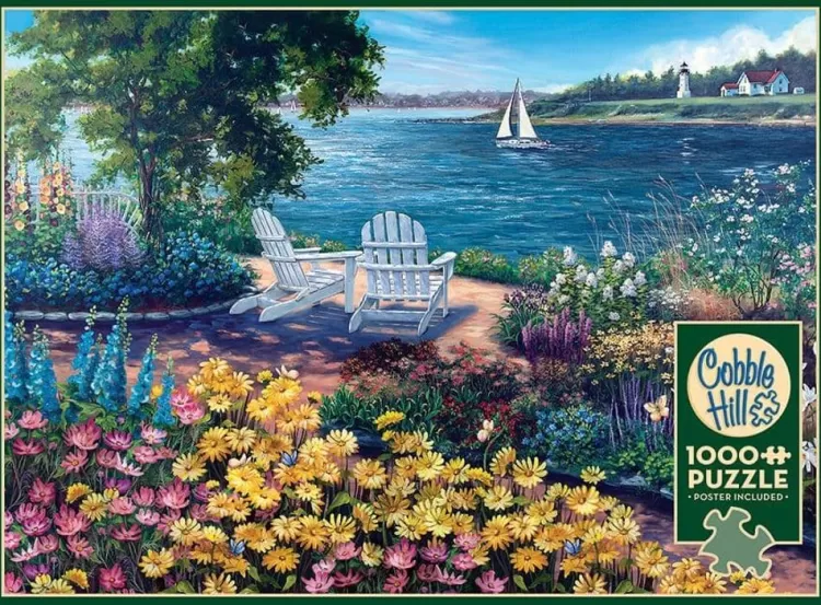 Cobble Hill Landscape* - Seashore - 1000 Piece Jigsaw Puzzle