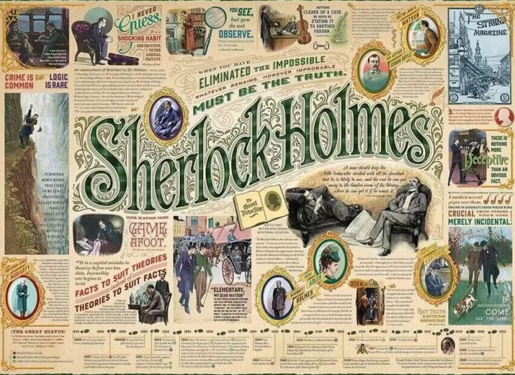 Cobble Hill Sound & Screen* - Sherlock - 1000 Piece Jigsaw Puzzle