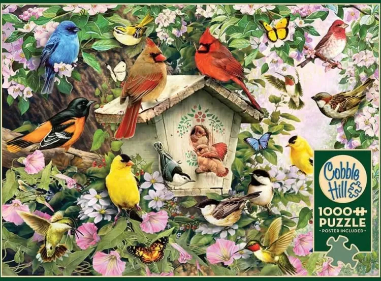 Cobble Hill Animals & Wildlife* - Summer Home - 1000 Piece Jigsaw Puzzle