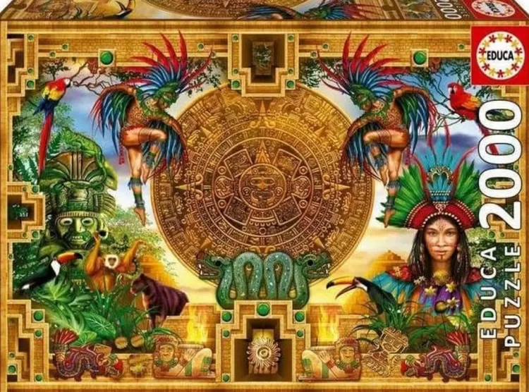 Educa Fantasy* - Aztec Mayan Montage - 2000 Piece Jigsaw Puzzle