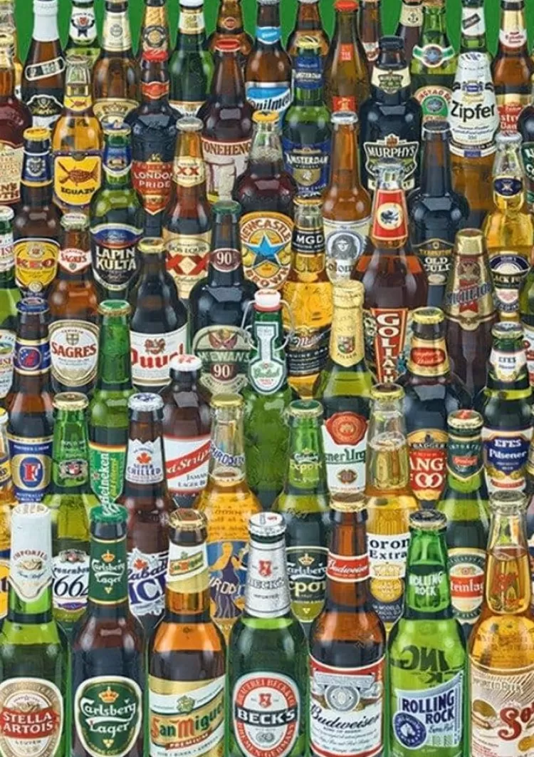 Educa Food & Drink* - Beers - 1000 Piece Jigsaw Puzzles