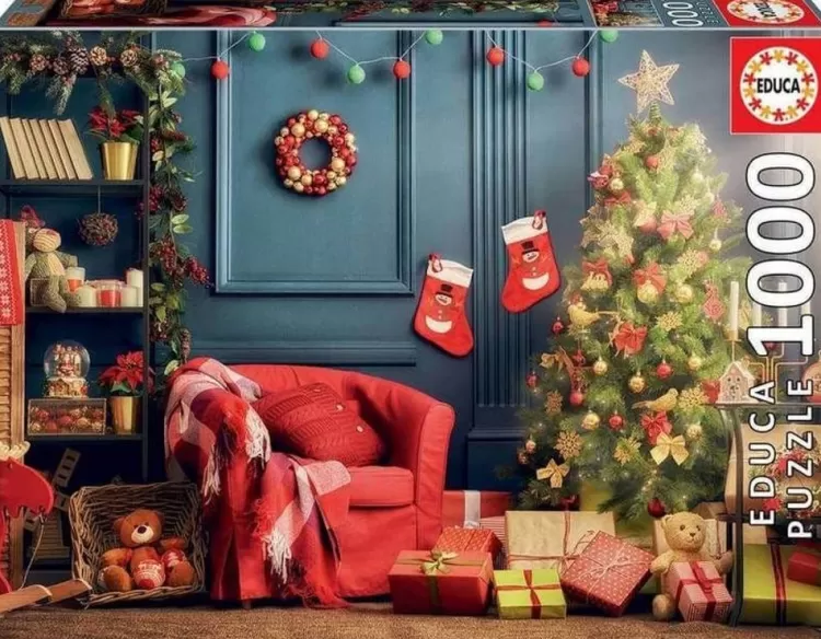 Educa Christmas* - Christmas Corner - 1000 Piece Jigsaw Puzzle