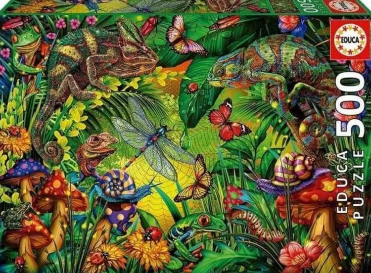 Educa Animals & Wildlife* - Colourful Forest - 500 Piece Jigsaw Puzzle