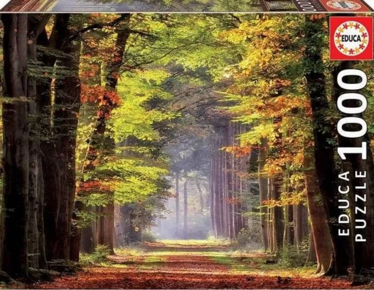 Educa Landscape* - Fall Walkway - 1000 Piece Jigsaw Puzzle