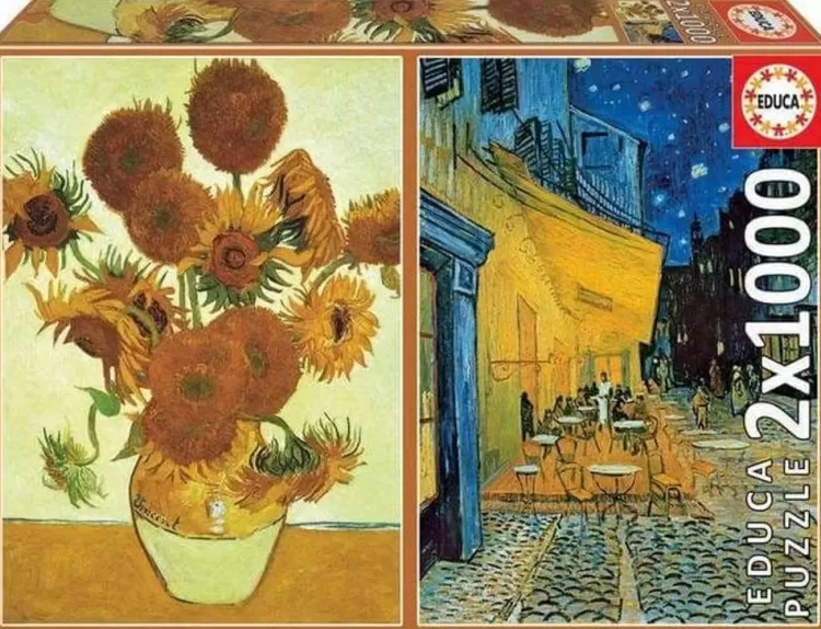 Educa Art* - Vincent Van Gogh Multi Pack - 1000 Piece Jigsaw Puzzle