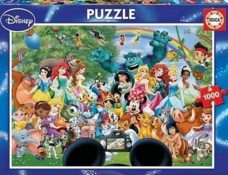 Educa Sound & Screen* - World Of Disney - 1000 Piece Jigsaw Puzzle