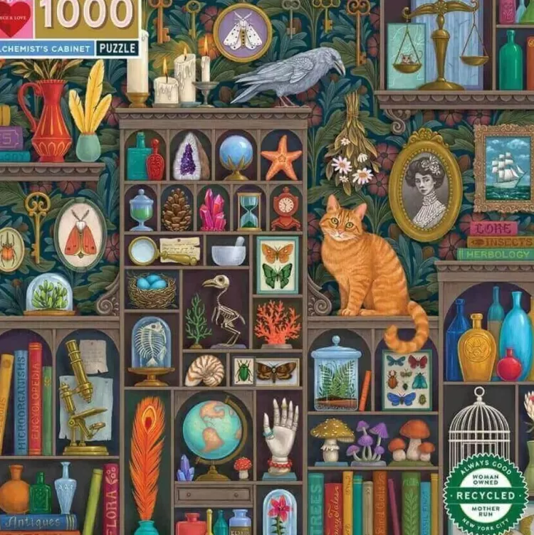 Eeboo Pastimes* - Alchemist'S Cabinets - 1000 Piece Jigsaw Puzzles