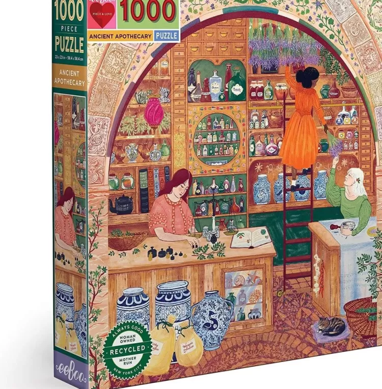 Eeboo Pastimes* - Ancient Apothecary - 1000 Piece Jigsaw Puzzles