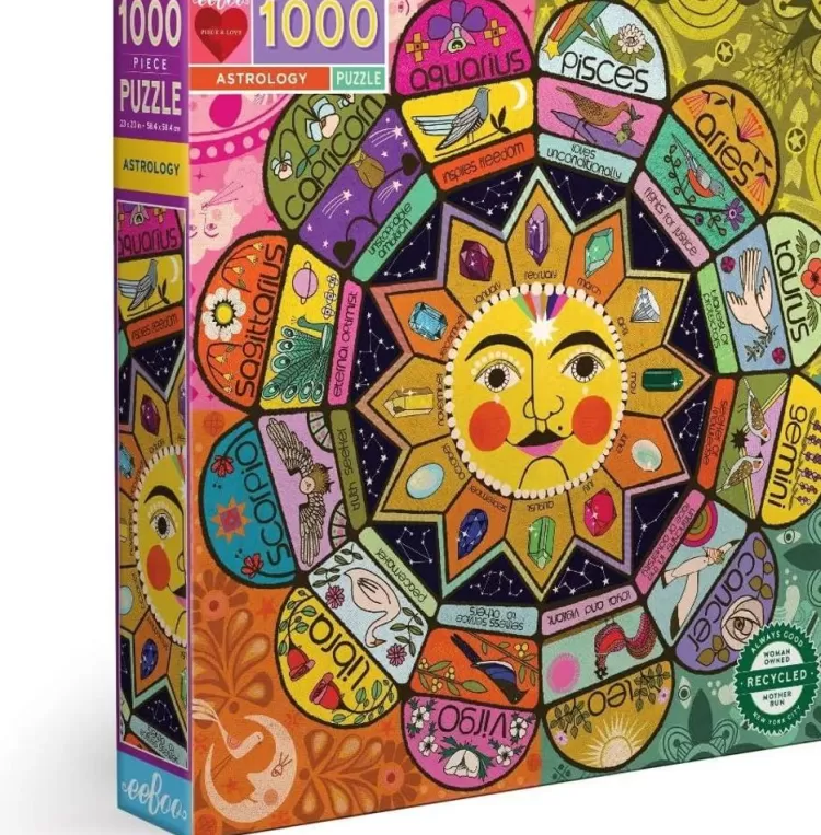 Eeboo Fantasy* - Astrology - 1000 Piece Jigsaw Puzzle