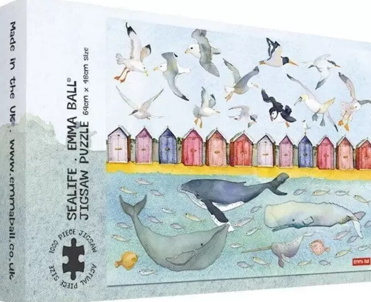 Great British Jigsaws Animals & Wildlife*Emma Ball - Sealife - 1000 Piece Jigsaw Puzzle