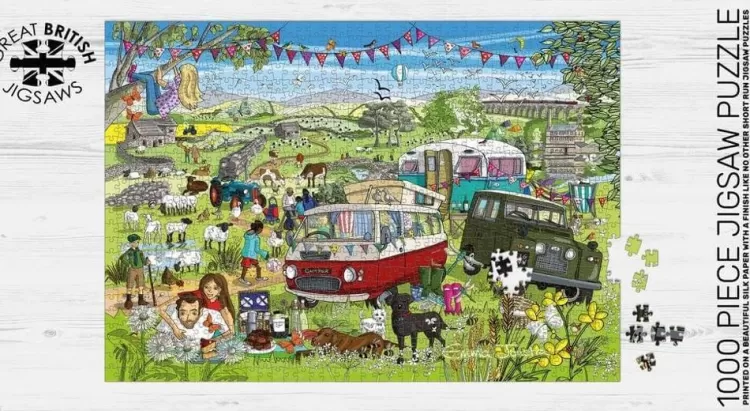 Great British Jigsaws Yorkshire*Emma Joustra - Somewhere In Yorkshire - 1000 Piece Jigsaw Puzzle