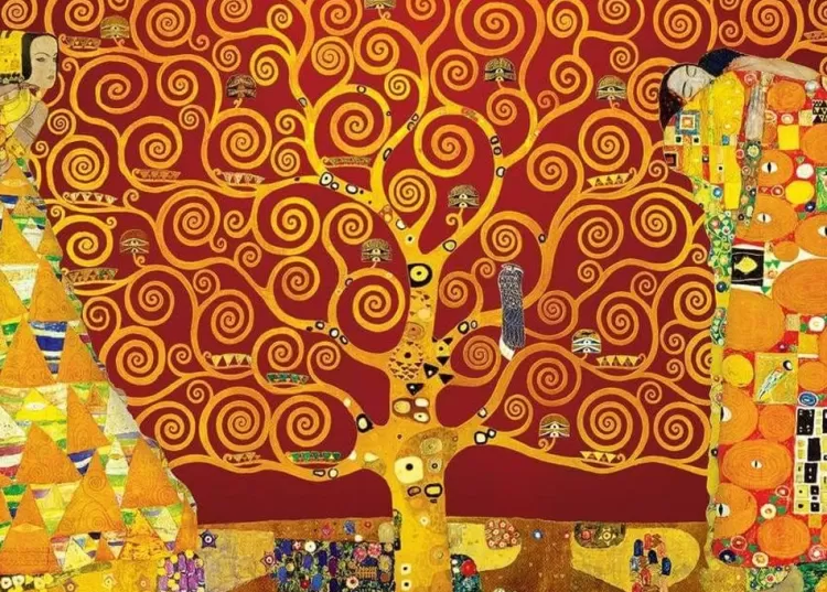 Eurographics Art* - 3D Tree Of Life - Klimt - 300 Piece Jigsaw Puzzle