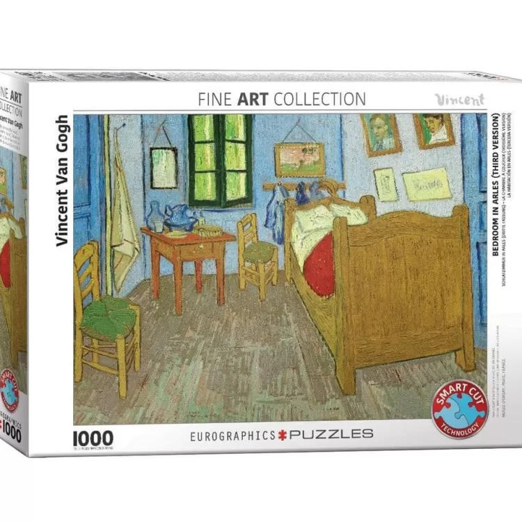 Eurographics Art* - Bedroom In Arles Van Gogh - 1000 Piece Jigsaw Puzzle