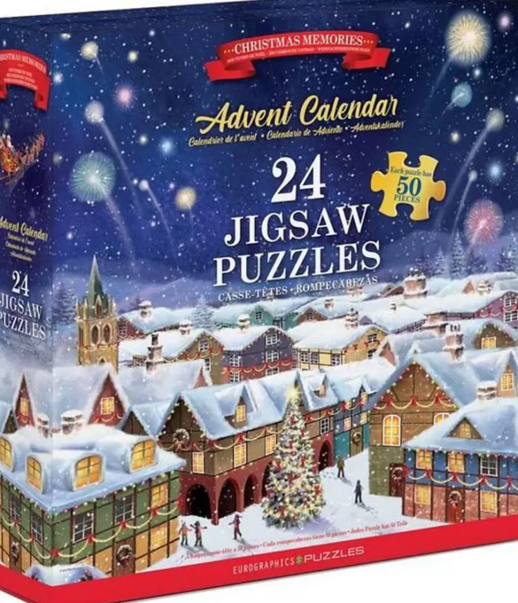 Eurographics Christmas* - Christmas Memories - Advent Calendar - 24 X 50 Pieces