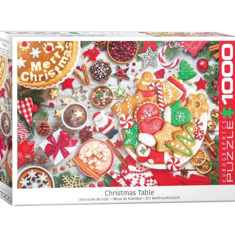 Eurographics Christmas* - Christmas Table 1000 Pieces