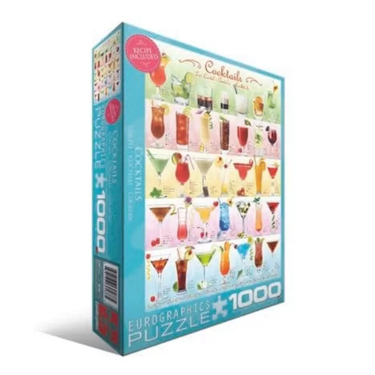 Eurographics Food & Drink* - Cocktails - 1000 Piece Jigsaw Puzzle