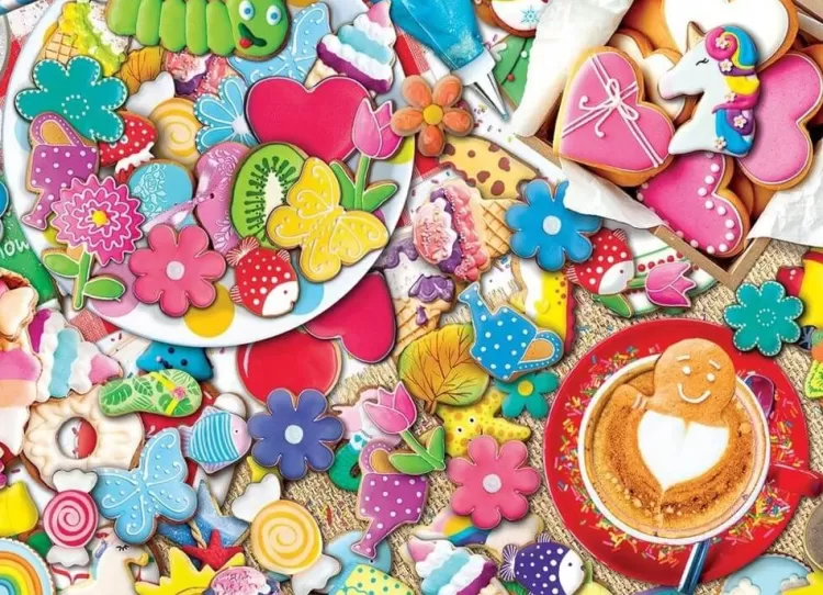 Eurographics Food & Drink* - Cookie Party - 1000 Piece Jigsaw Puzzle