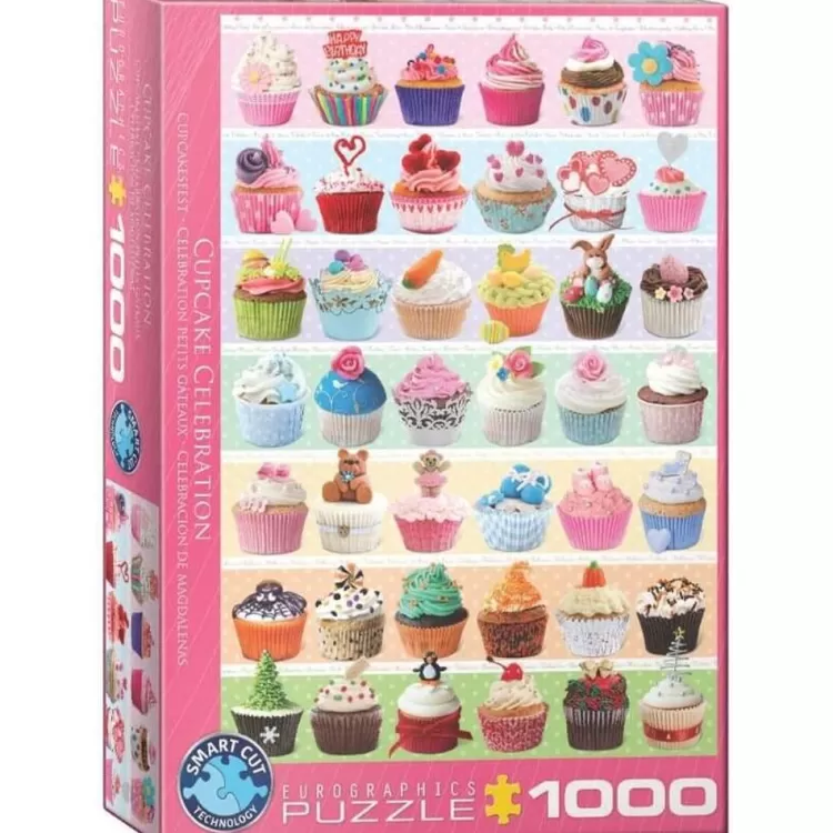 Eurographics Food & Drink* - Cupcake Celebration - 1000 Piece Jigsaw Puzzle