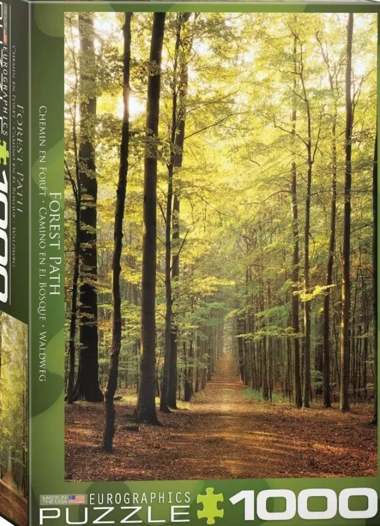 Eurographics Landscape* - Forest Path - 1000 Piece Jigsaw Puzzle