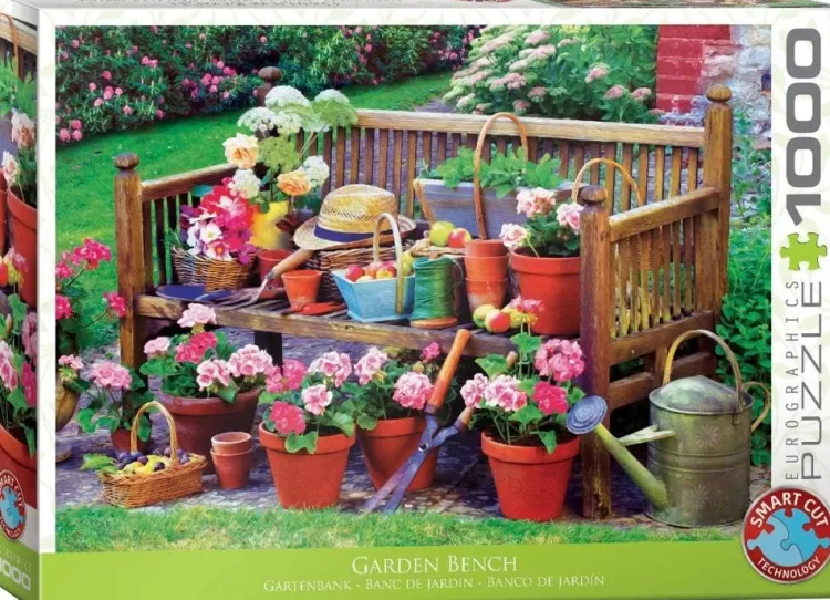 Eurographics Pastimes* - Garden Bench - 1000 Piece Jigsaw Puzzle