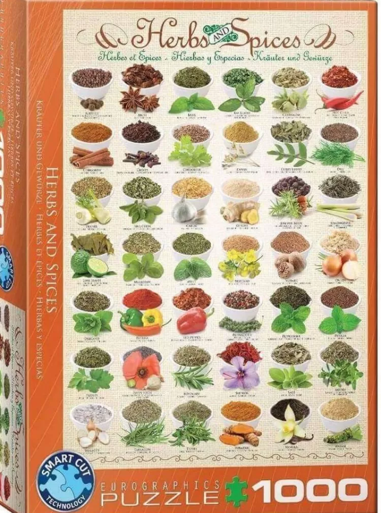 Eurographics Food & Drink* - Herbs And Spices - 1000 Piece Jigsaw Puzzle