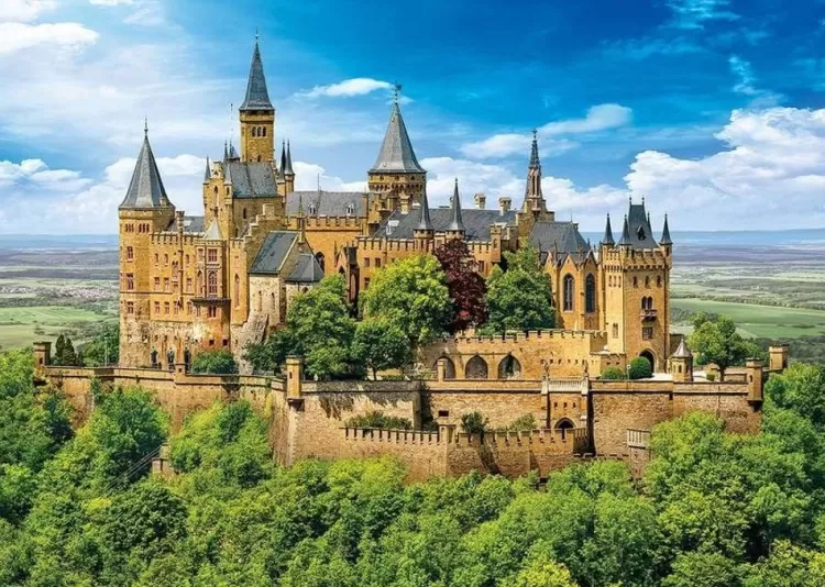 Eurographics Locations & Buildings* - Hohenzollern Castle Germany - 1000 Piece Jigsaw Puzzle