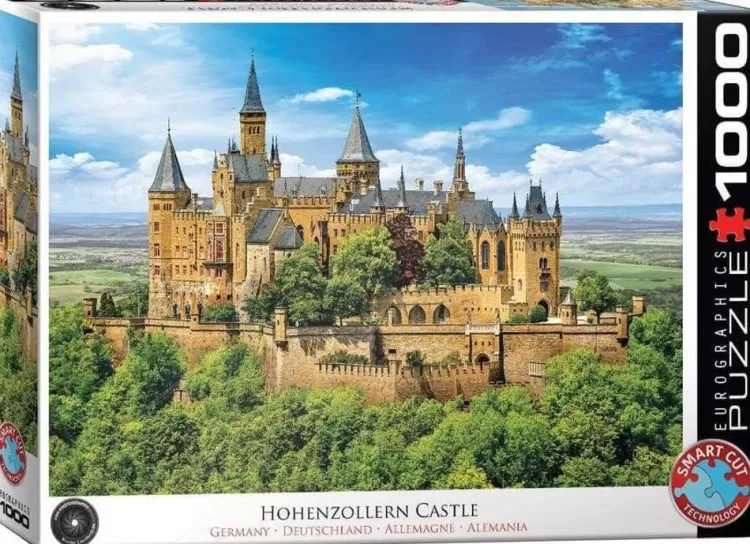 Eurographics Locations & Buildings* - Hohenzollern Castle Germany - 1000 Piece Jigsaw Puzzle