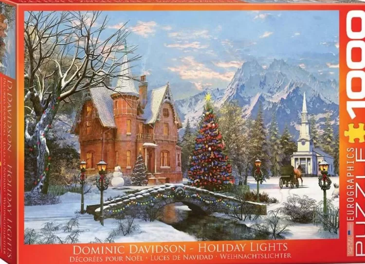 Eurographics Christmas* - Holiday Lights - 1000 Piece Jigsaw Puzzle