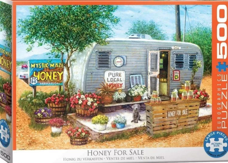 Eurographics Food & Drink* - Honey For Sale - 500Xl Piece Jigsaw Puzzle