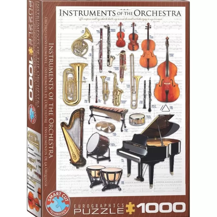 Eurographics Pastimes* - Instruments Of Orchestra - 1000 Piece Jigsaw Puzzle