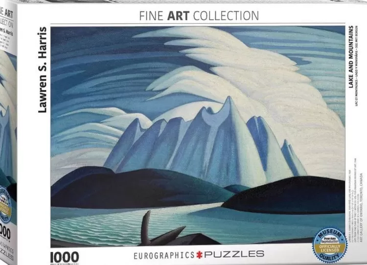 Eurographics Landscape* - Lake And Mountains - 1000 Piece Jigsaw Puzzle