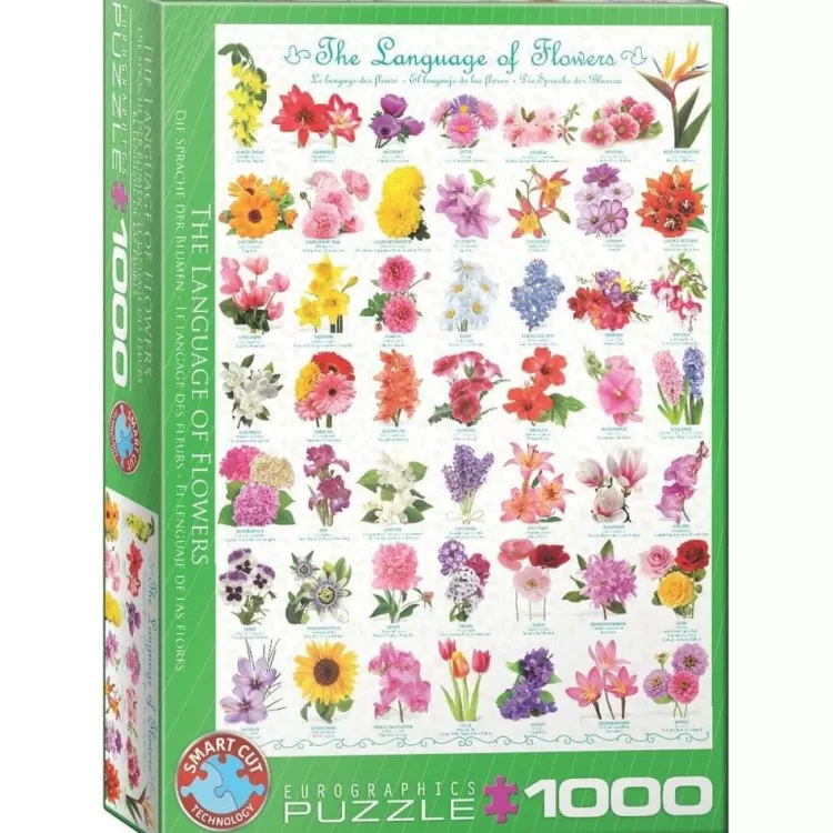 Eurographics Pastimes* - Language Of Flowers - 1000 Piece Jigsaw Puzzle