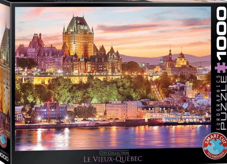 Eurographics Locations & Buildings* - Le Vieux Quebec - 1000 Piece Jigsaw Puzzle