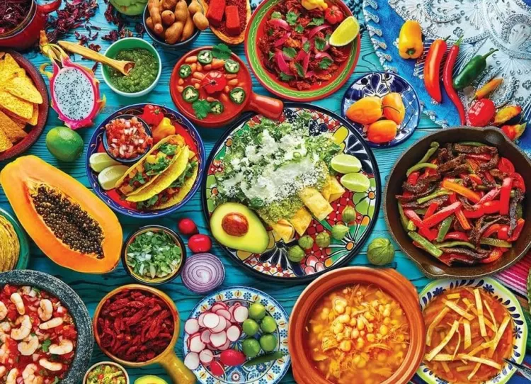 Eurographics Food & Drink* - Mexican Table - 1000 Piece Jigsaw Puzzle