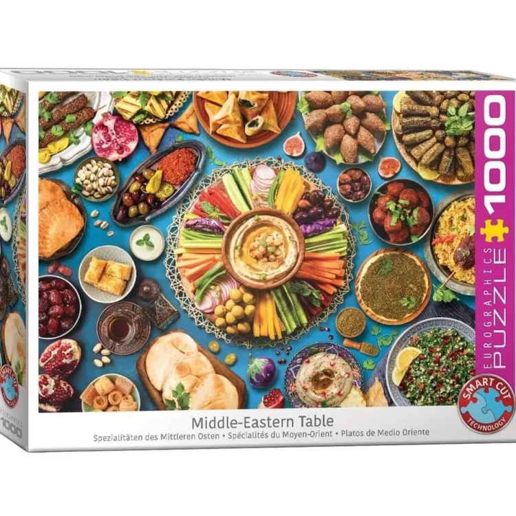 Eurographics Food & Drink* - Middle Eastern Table - 1000 Piece Jigsaw Puzzle