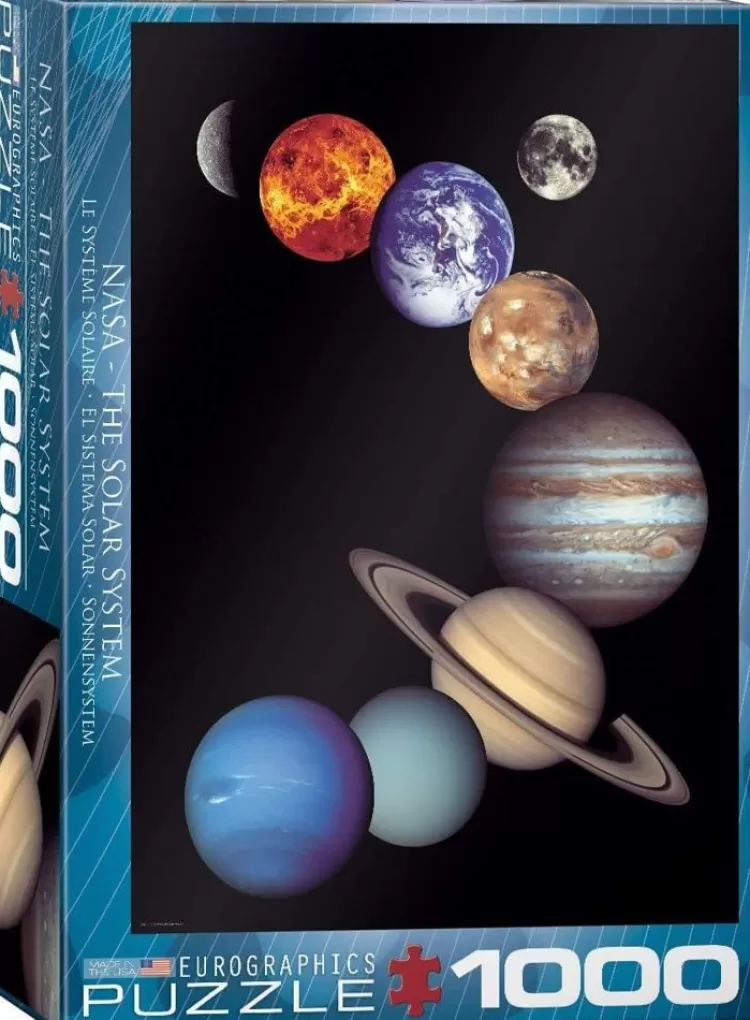 Eurographics Space* - Nasa The Solar System - 1000 Piece Jigsaw Puzzle