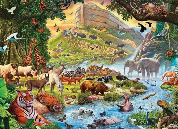 Eurographics Animals & Wildlife* - Noah'S Arc Before The Rain - 500Xl Jigsaw Puzzle