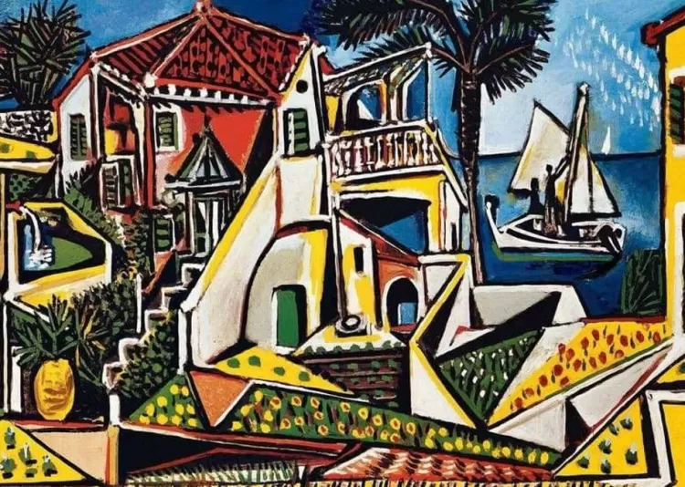 Eurographics Art* - Picasso Mediterranean Landcscape - 1000 Piece Jigsaw Puzzle