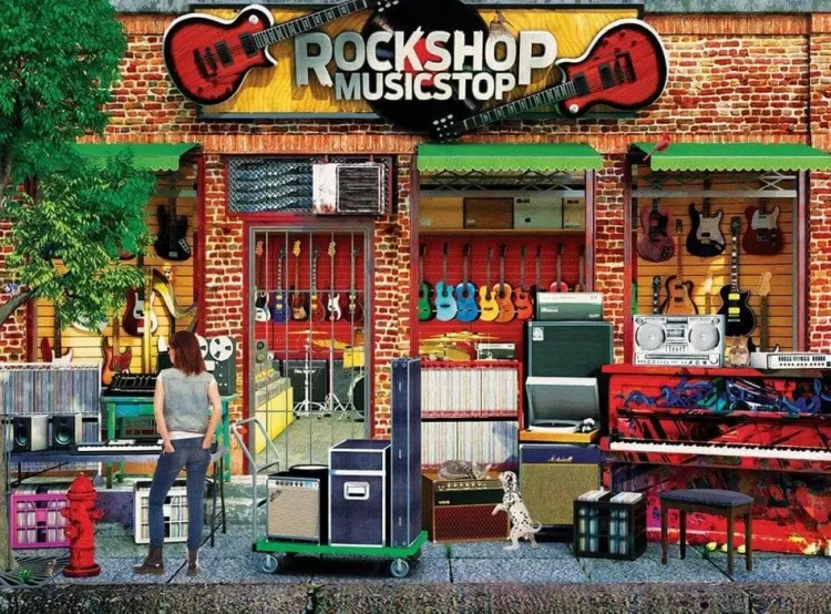 Eurographics Pastimes* - Rock Shop - 1000 Piece Jigsaw Puzzle