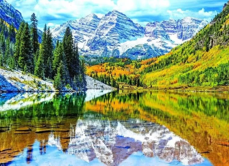 Eurographics Landscape* - Rocky Mountain National Park - 1000 Piece Jigsaw Puzzle