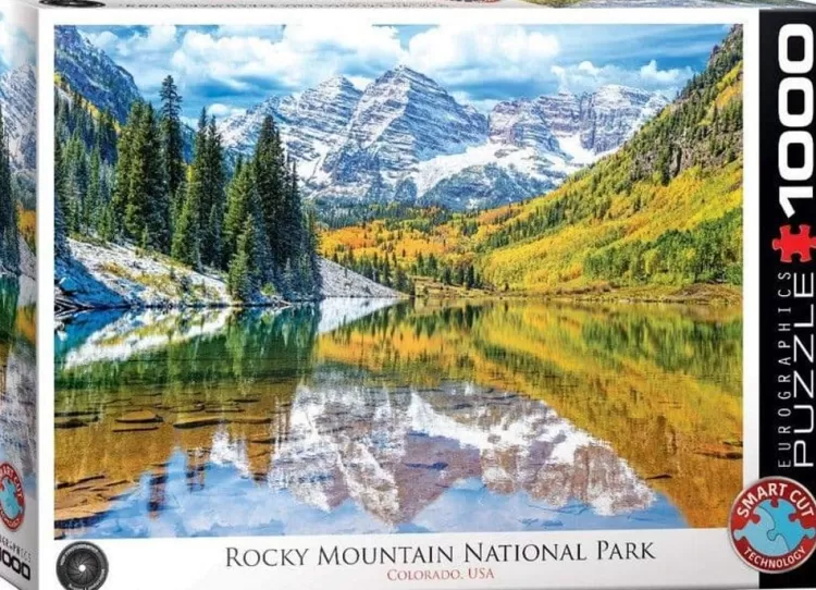 Eurographics Landscape* - Rocky Mountain National Park - 1000 Piece Jigsaw Puzzle