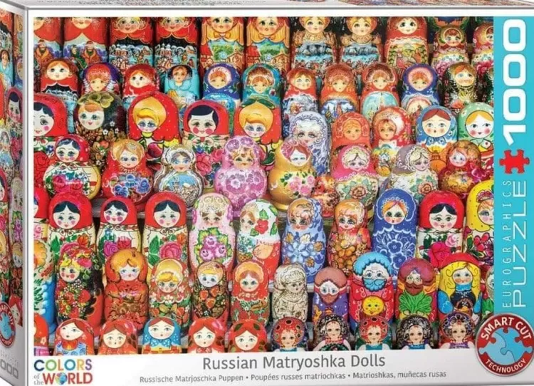 Eurographics Pastimes* - Russian Matryoshka Dolls - 1000 Piece Jigsaw Puzzle