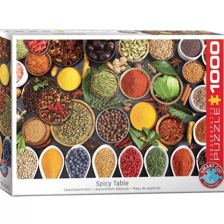 Eurographics Food & Drink* - Spicy Table - 1000 Piece Jigsaw Puzzle